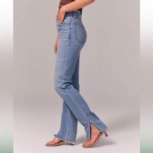Abercrombie & Fitch Light Blue Straight Leg Jeans